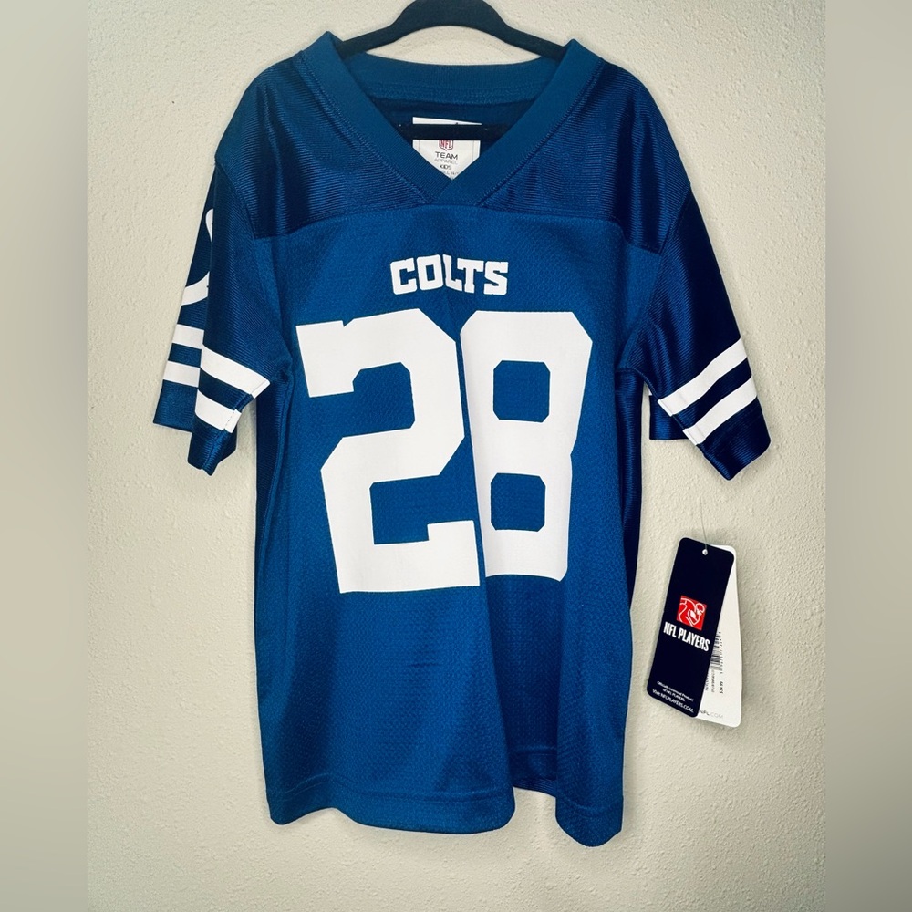 NFL Kids Blue and White Colts Jersey